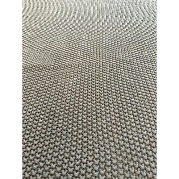 "LONGHUI BEDDING" Gray 100% Cotton Throw 60 X 80 VERY HEAVY Throw Tight Knit - Picture 3 of 9